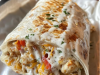 Chicken Bell Pepper Ranch Burritos