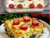 Baked Spinach & Parmesan Potato Pie