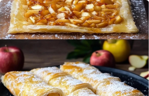 Apple Puff Pastry Rolls: Ready in 10 Minutes!