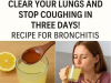 Clear Your Lungs and Stop Coughing in Three Days