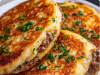Mashed Potato Pancakes with Ground Beef Filling
