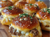 Garlic Parmesan Cheeseburger Bombs