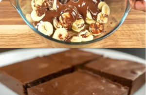 2-Ingredient No-Sugar Banana & Dark Chocolate Mousse