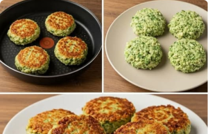 Healthy Chicken & Broccoli Patties