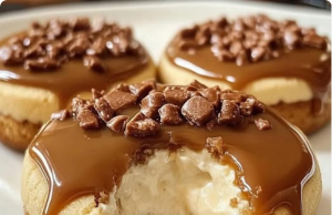 Caramel Cheesecake Cookies