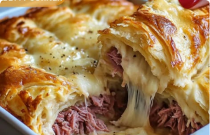 Reuben Crescent Bake
