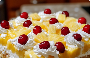 Juicy Pineapple Heaven Cake