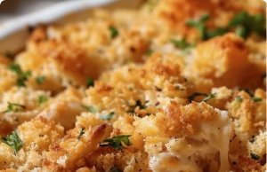 Ritz Cracker Chicken Casserole
