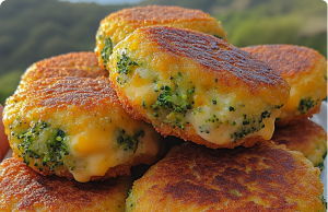 Broccoli Cheese Patties