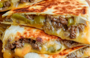 Cheeseburger Quesadillas