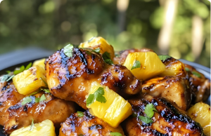 Honey Pineapple Grilled Chicken
