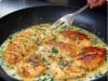 Garlic Chicken with Lemon Cream Sauce