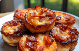 Maple Bacon Pancake Bites