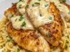 Creamy Garlic Butter Chicken and Rotini in Parmesan Sauce