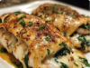 Stuffed Catfish with Cheese, Spinach & Shrimp