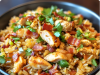 Chicken and Bacon Fried Rice