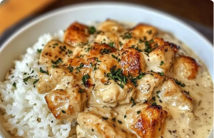 Creamy Chicken and Rice