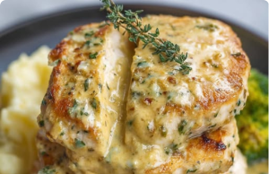Creamy Chicken in Boursin Garlic & Herb Sauce