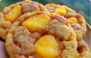 Peach Cobbler Cookies