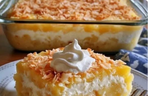 Pineapple Coconut Dream Cake