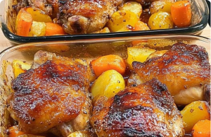 Chicken Thighs & Potatoes Delight