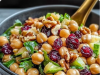 Cranberry Walnut Chickpea Salad with Orange Vinaigrette