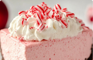 No Bake Peppermint Cheesecake