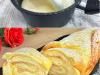 Sour Cream Custard Puff Pastry Rolls