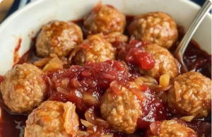 Sauerkraut Meatballs