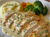 Chicken in Boursin Sauce with Garlic & Fine Herbs