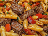 One-Pot Zesty Steak Pasta