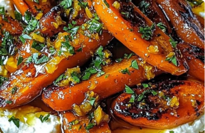 Roasted Carrots with Whipped Ricotta & Hot Honey