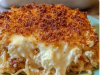 Baked Cream Cheese Spaghetti Casserole