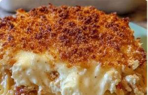 Baked Cream Cheese Spaghetti Casserole