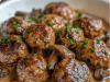 Steak Meatballs with Mushroom Gravy