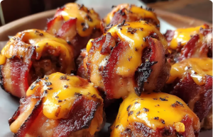 BBQ Bacon Cheddar Bombs