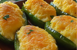 Cornbread Jalapeño Poppers