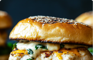 White Cheddar Spinach Chicken Delight