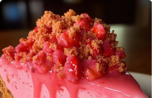 Strawberry Crunch Cheesecake
