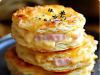 Ham and Cheese Butter Biscuits