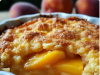 Lazy Man’s Peach Cobbler