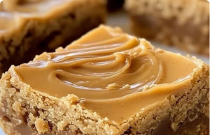 Peanut Butter Lunch Lady Cookie Bars