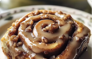 Soft Banana Cinnamon Rolls
