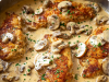 Chicken Breast in Creamy Mushroom Sauce