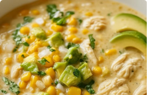 Mexican Street Corn White Chicken Chili