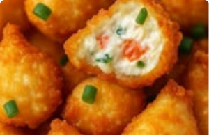 Crispy, Creamy Bites Packed with Flavor
