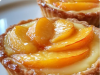 Mini Peach and Cream Cheese Tarts