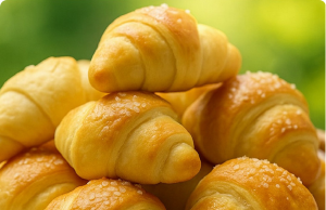 Flaky Homemade Croissants