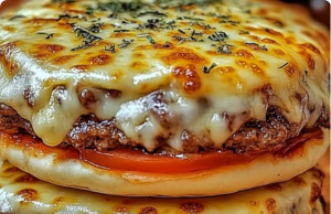 Old School Pizza Burgers