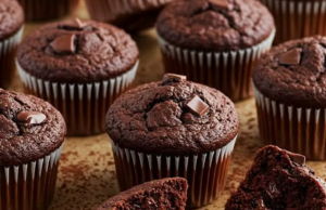 Deep Chocolate Muffins